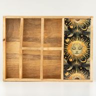 Tarotbricka Solgudinna med Korthållare