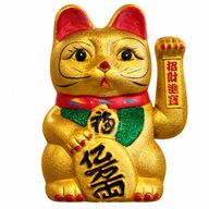 Lyckokatt (Maneki Neko) - Mycket Stor