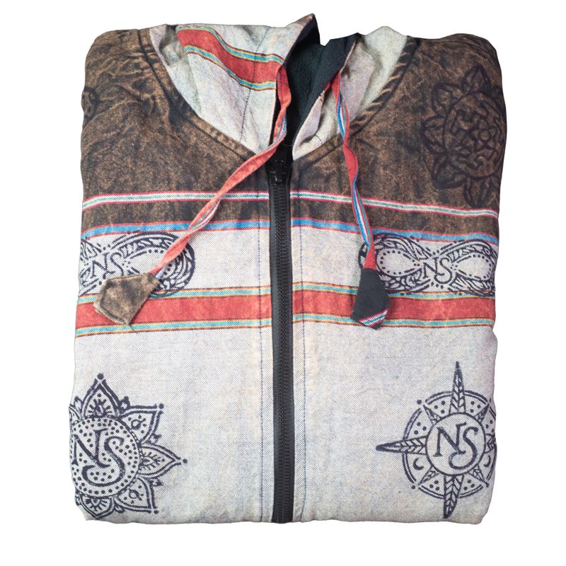 Nomad Sari Himalayan Soul Jacka - Stone Mandala - Medium