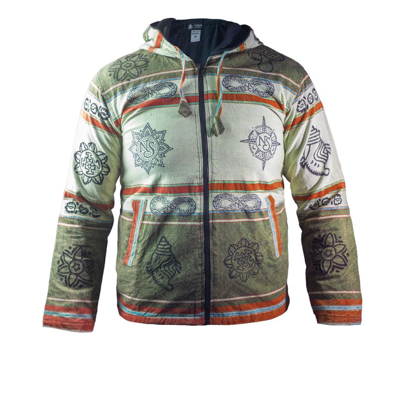 Medium - Nomad Sari Himalayan Soul-jacka - Mantragrön