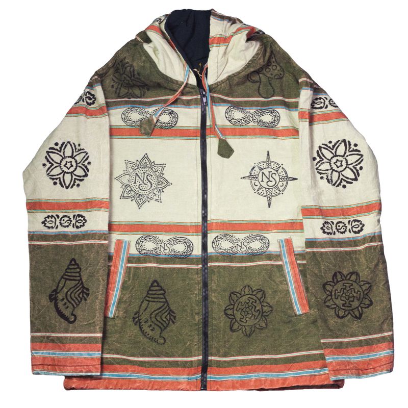 Medium - Nomad Sari Himalayan Soul-jacka - Mantragrön