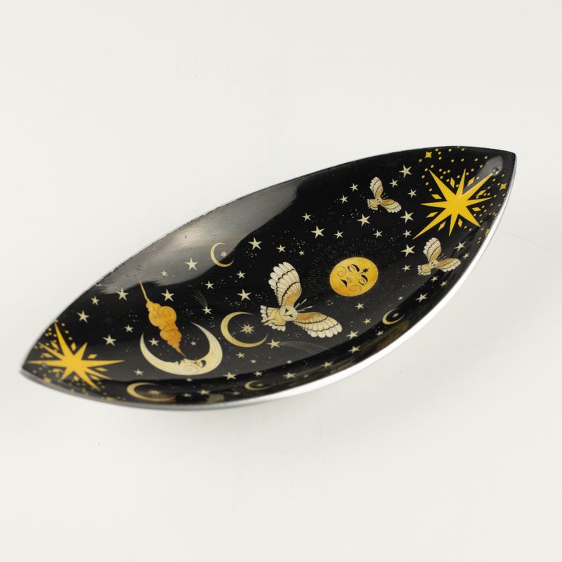 Rökelseskål i Emalj - Aluminium - Enchanted Night Owl