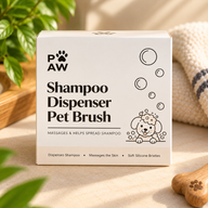 PAW Grooming Tools - Easy Wash Schampo & Massage - Silikonborst
