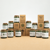 Startpaket med Woodwick Sojaljus