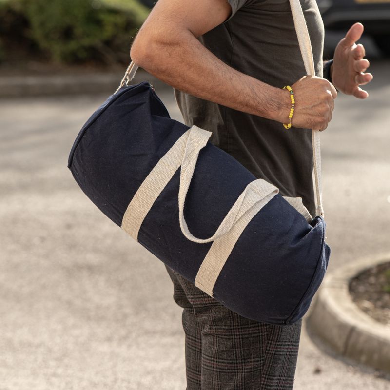 Gympapåsar i Bomullscanvas – Don’t Quit Gym Bag Startpaket
