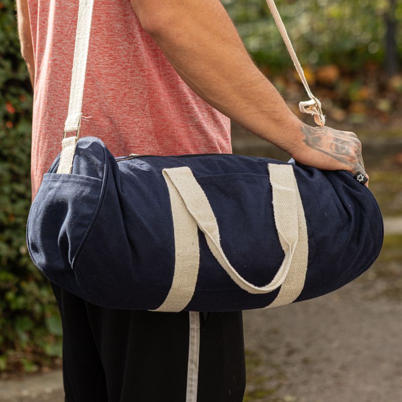 Gympapåsar i Bomullscanvas – Don’t Quit Gym Bag Startpaket