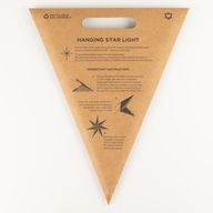 Stjärnlampa - Calm Cream - Sjustjärnig - 60cm