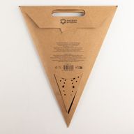 Stjärnlampa - Naturbrun - Sjuuddig - 60cm