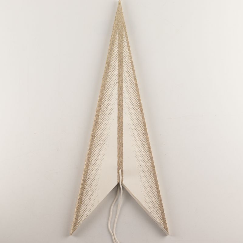Stjärnlampa - Super Nova Champagne Glitter med Nio Spetsar - 90 cm