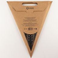 Stjärnlampa - Svart Norrsken Sjuuddig - 60cm