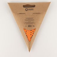Stjärnlampa - Orange Ljus med Nio Uddar - 45cm