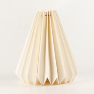 Geometrisk lampskärm i papper