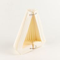 Geometrisk lampskärm i papper