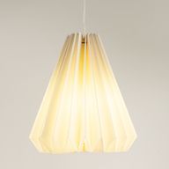 Geometrisk lampskärm i papper