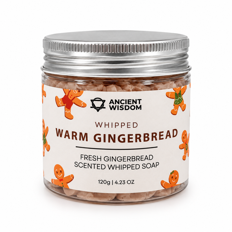 Vispad Kräm-tvål med doft av Varm Pepparkaka 120g