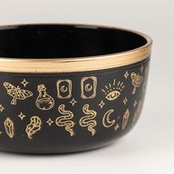 ALIGN - Sjungande Skålset - Svart - 15x7,5cm
