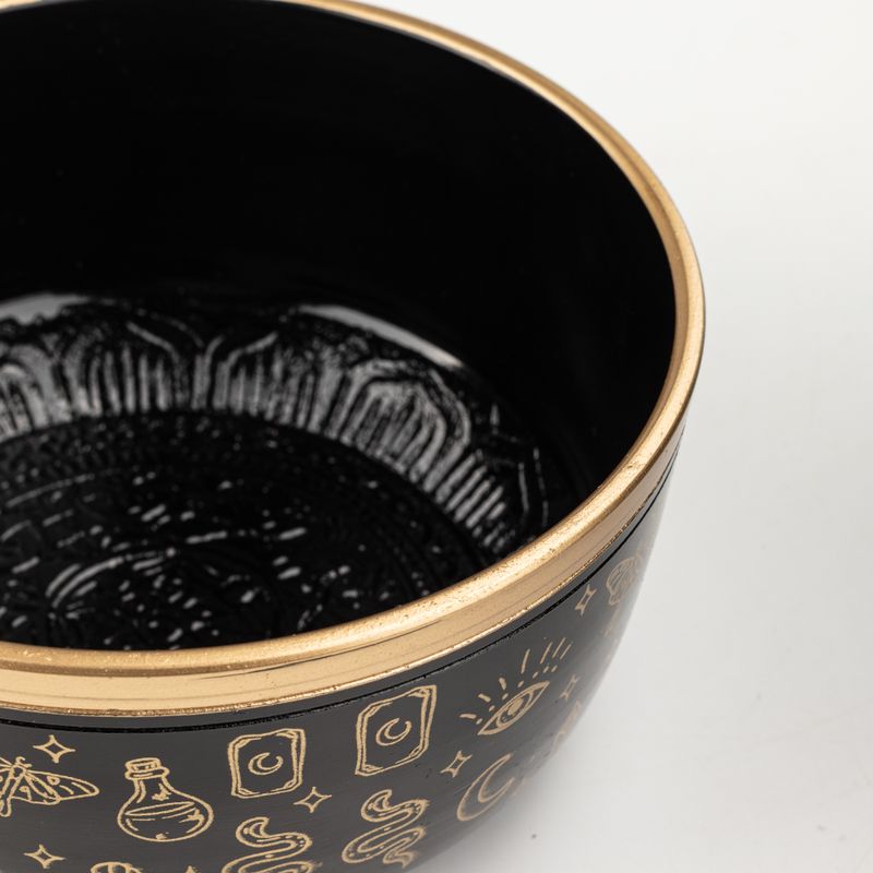 ALIGN - Sjungande Skålset - Svart - 15x7,5cm