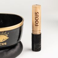 FOCUS - Svart Klangskålset - 15x7,5 cm