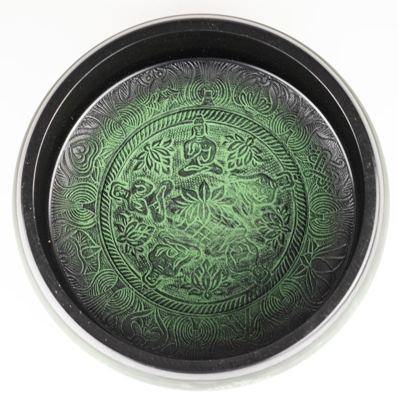 Stor Klangskål - Sage - 32x15cm - Design 3
