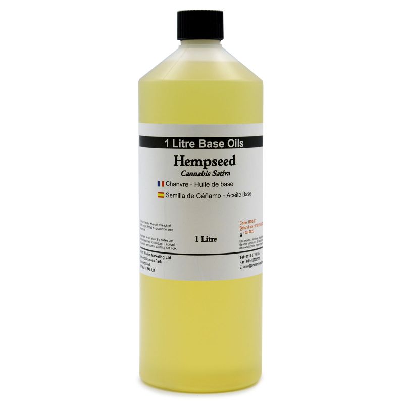 Hampfröolja - 1 Liter