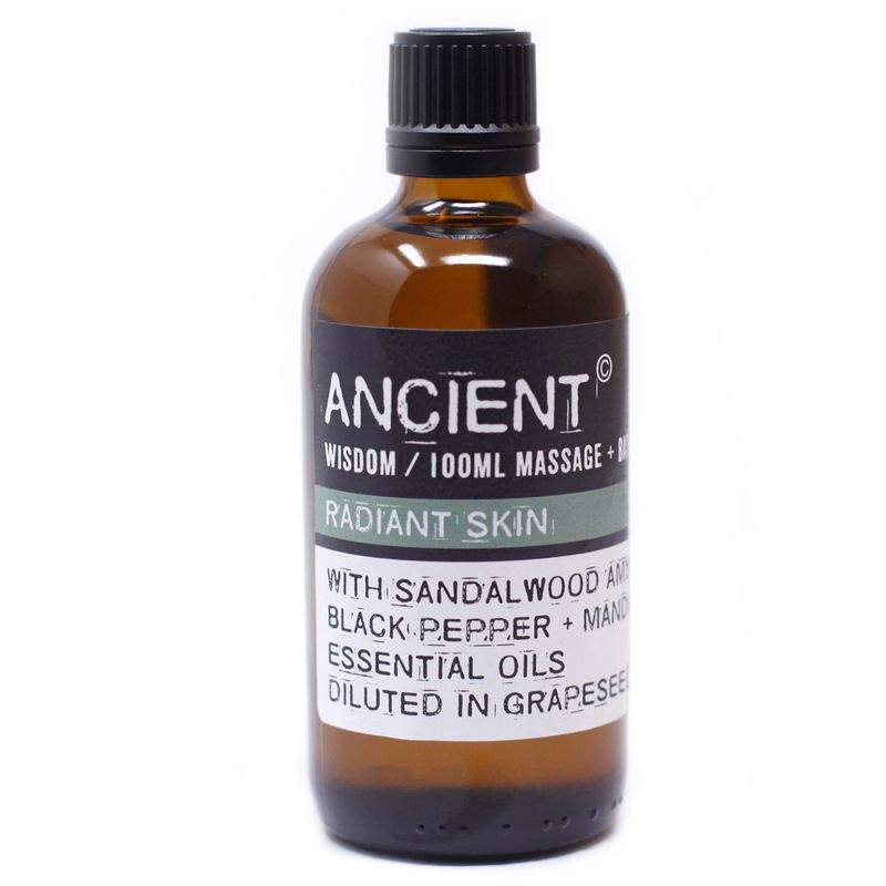Strålande Hud Massageolja - 100ml