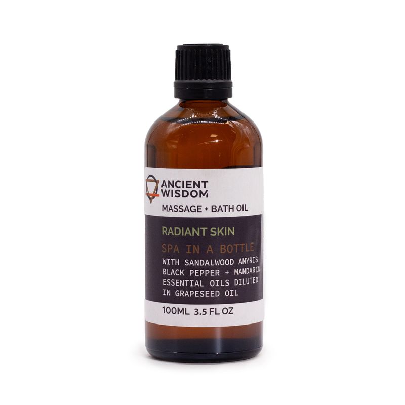 Strålande Hud Massageolja - 100ml