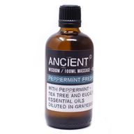 Färsk Pepparmynta Massageolja - 100ml