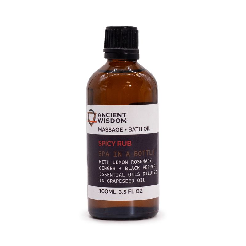 Kryddig Massageolja - 100ml