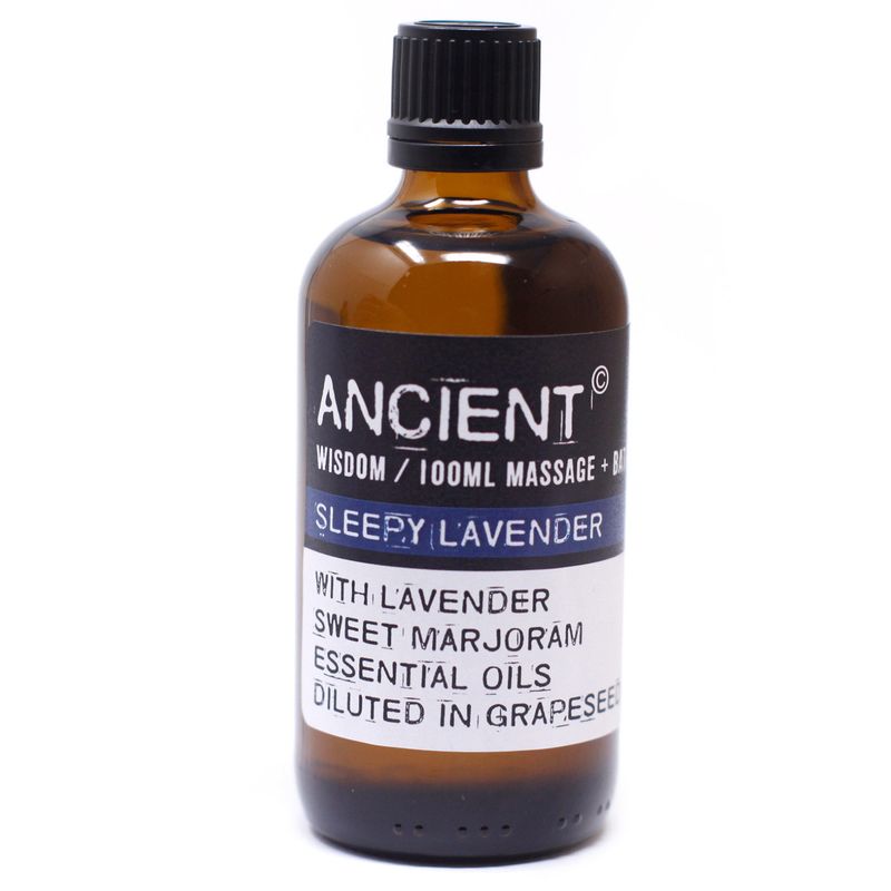 Sömnig Lavendel Massageolja - 100ml