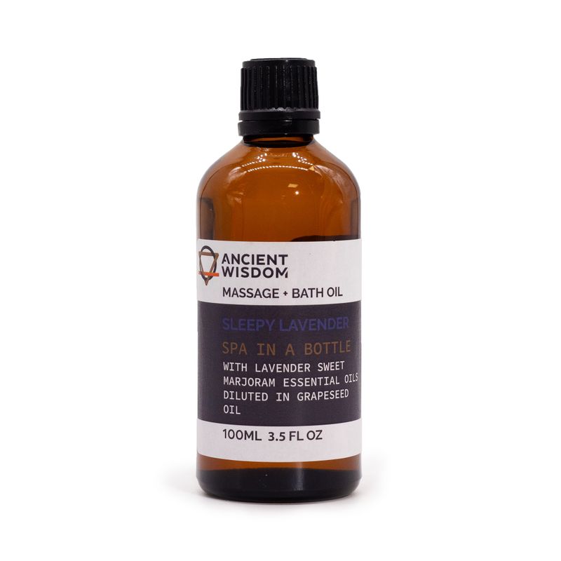 Sömnig Lavendel Massageolja - 100ml