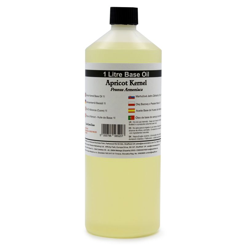 Aprikoskärnolja - 1 Liter