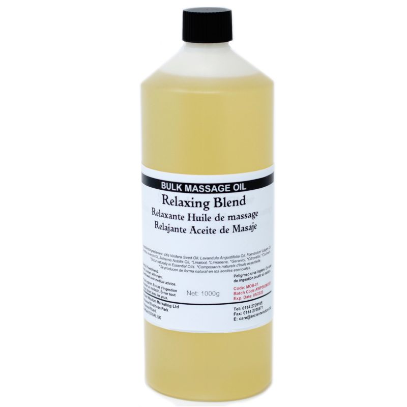Avkopplande 1kg Massageolja