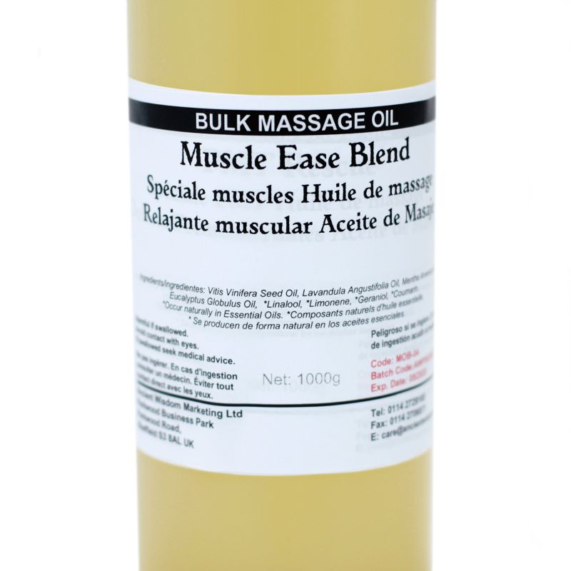 Muskelavslappning Massageolja - 1kg