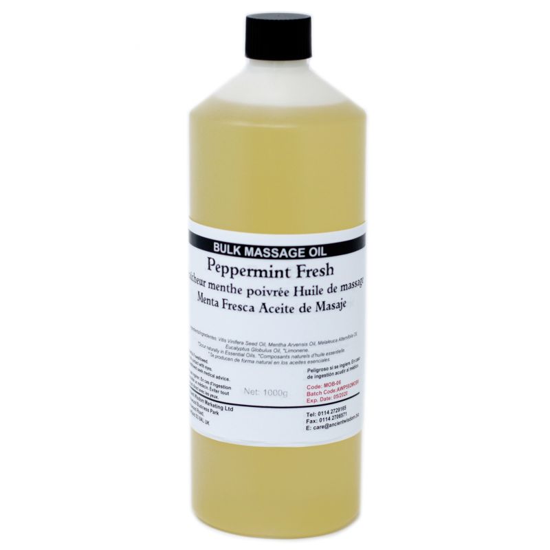 Färsk Pepparmynta Massageolja 1kg