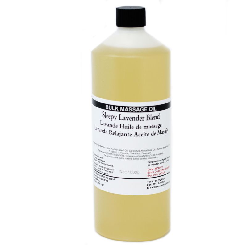Sömnig Lavendel Massageolja - 1kg