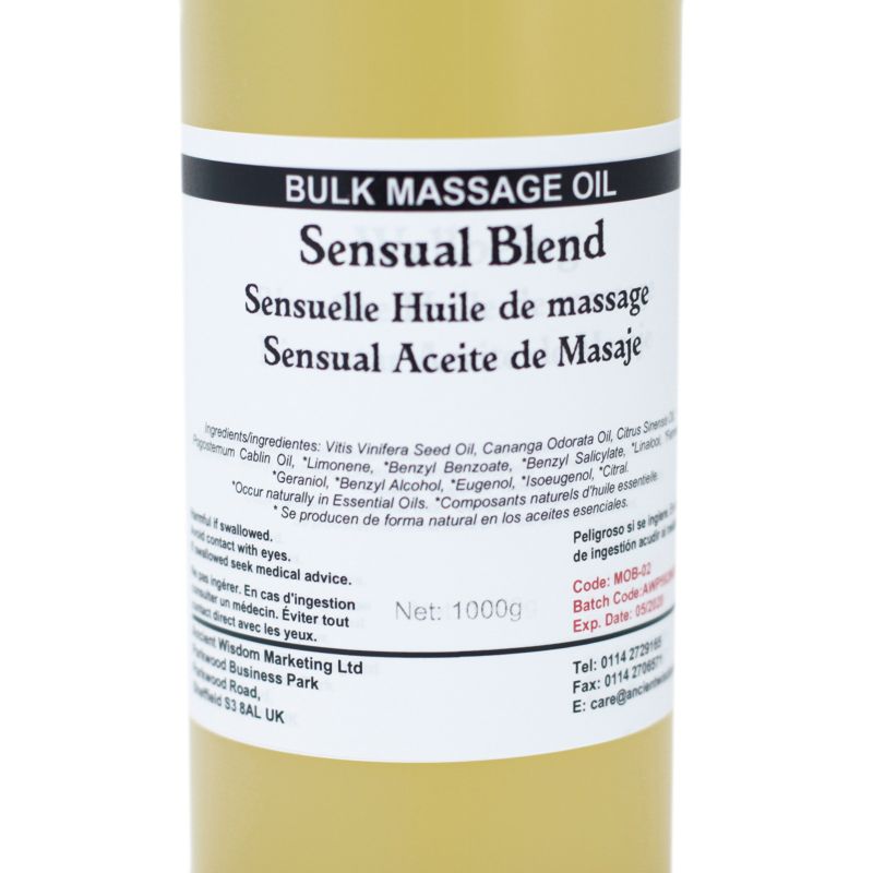 Sensuell Massageolja - 1kg
