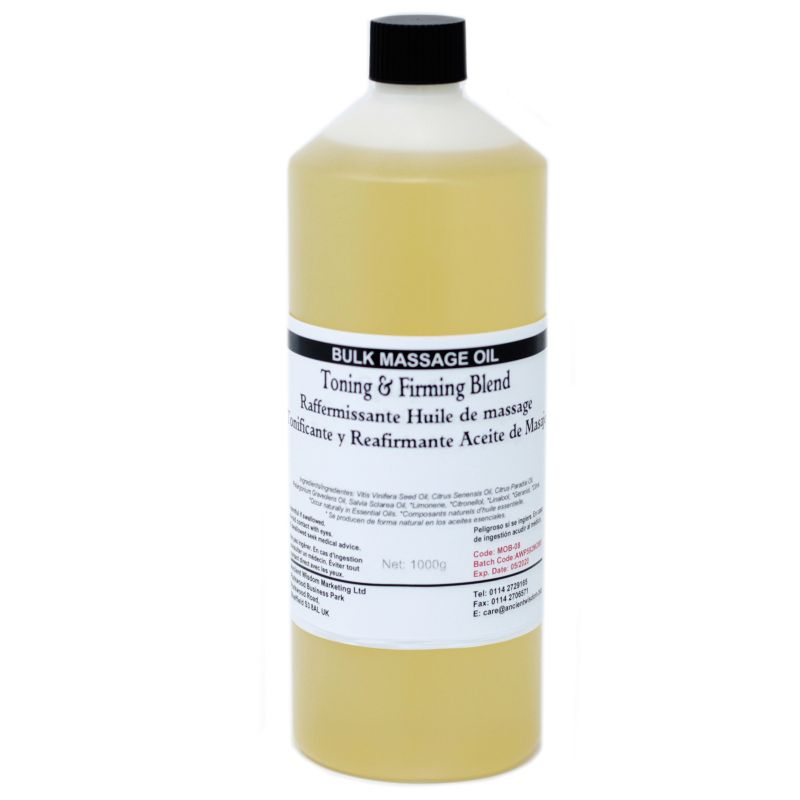 Tonande & Stärkande Massageolja - 1kg