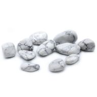 Stora Tumlade Stenar - Vit Howlite