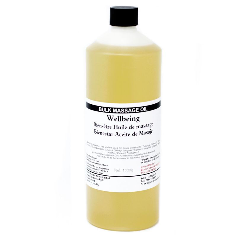 Välmående Massageolja - 1kg