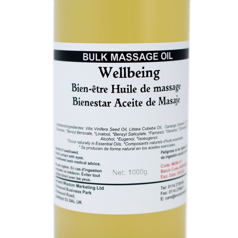 Välmående Massageolja - 1kg