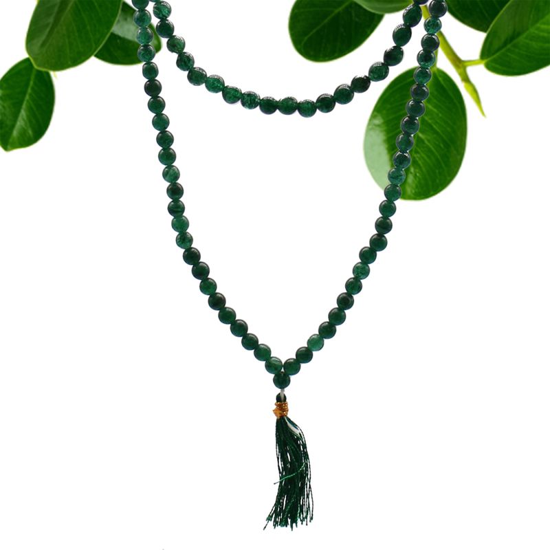 Mala med 108 Pärlor - Jade
