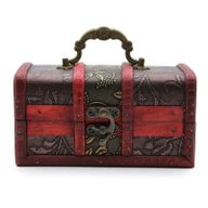 Stor Kolonial Ask - Guldpanel