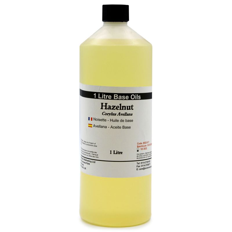 Hasselnötsolja - 1 Liter