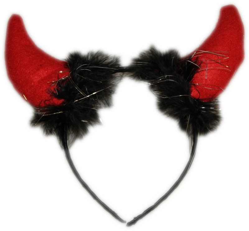 Festligt Diadem - Djävulshorn
