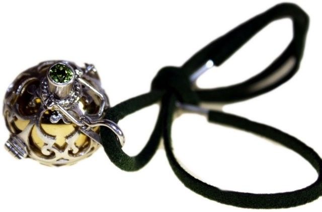 Ängelklocka i Silver - Helande - 23mm