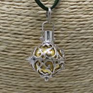Ängelklocka i Silver - Helande - 23mm