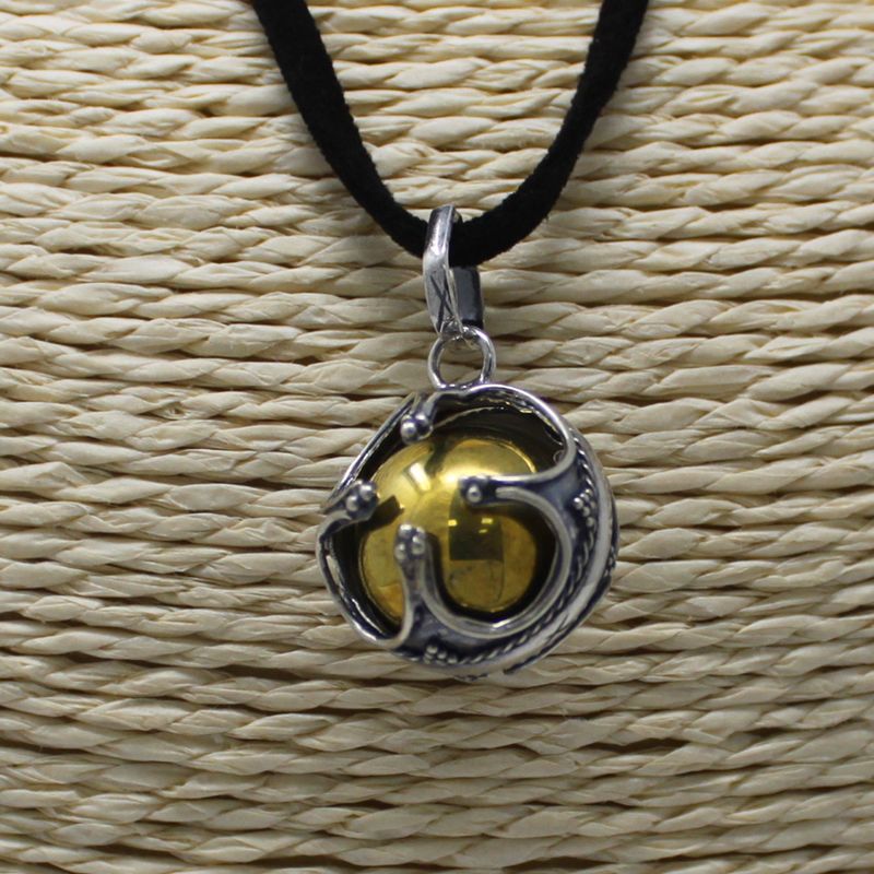 Ängelklocka i Silver - Välstånd - 16mm