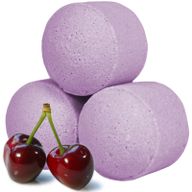 1.3 Kg Ask med Badpiller - Svart Körsbär
