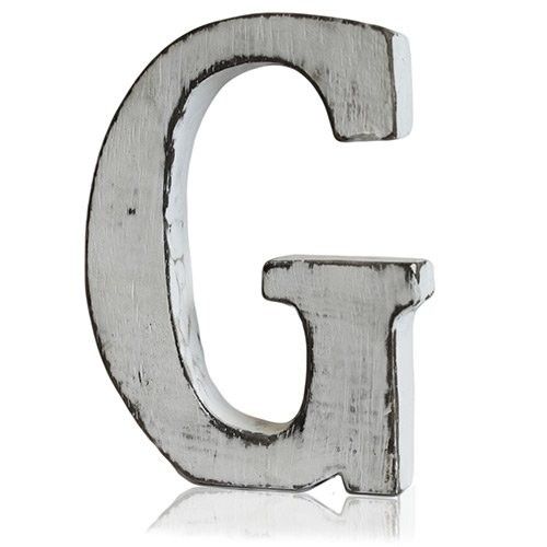 Shabby Chic Bokstäver - G