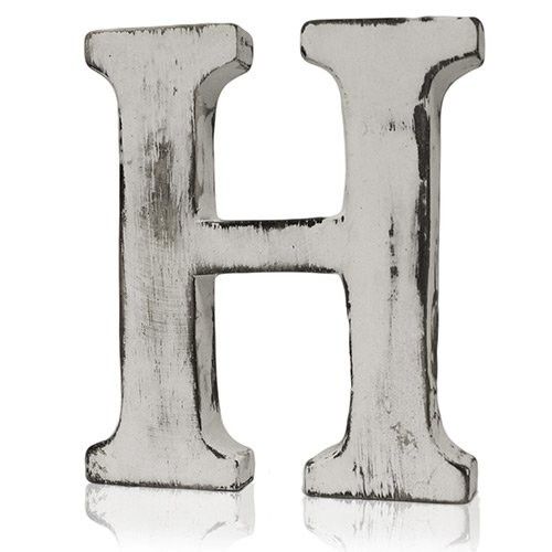 Shabby Chic Bokstäver - H